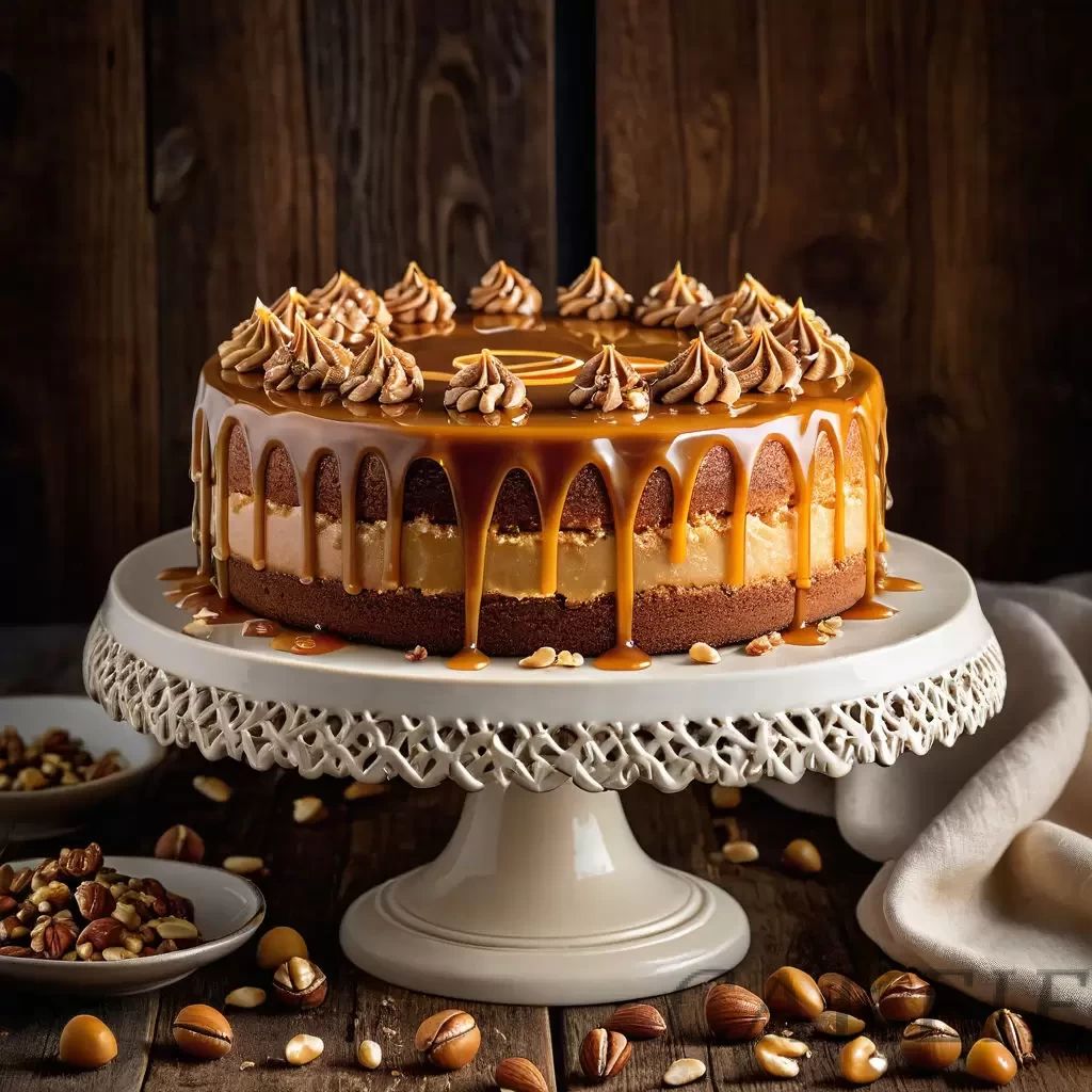 Brownie Butter Scotch Cake